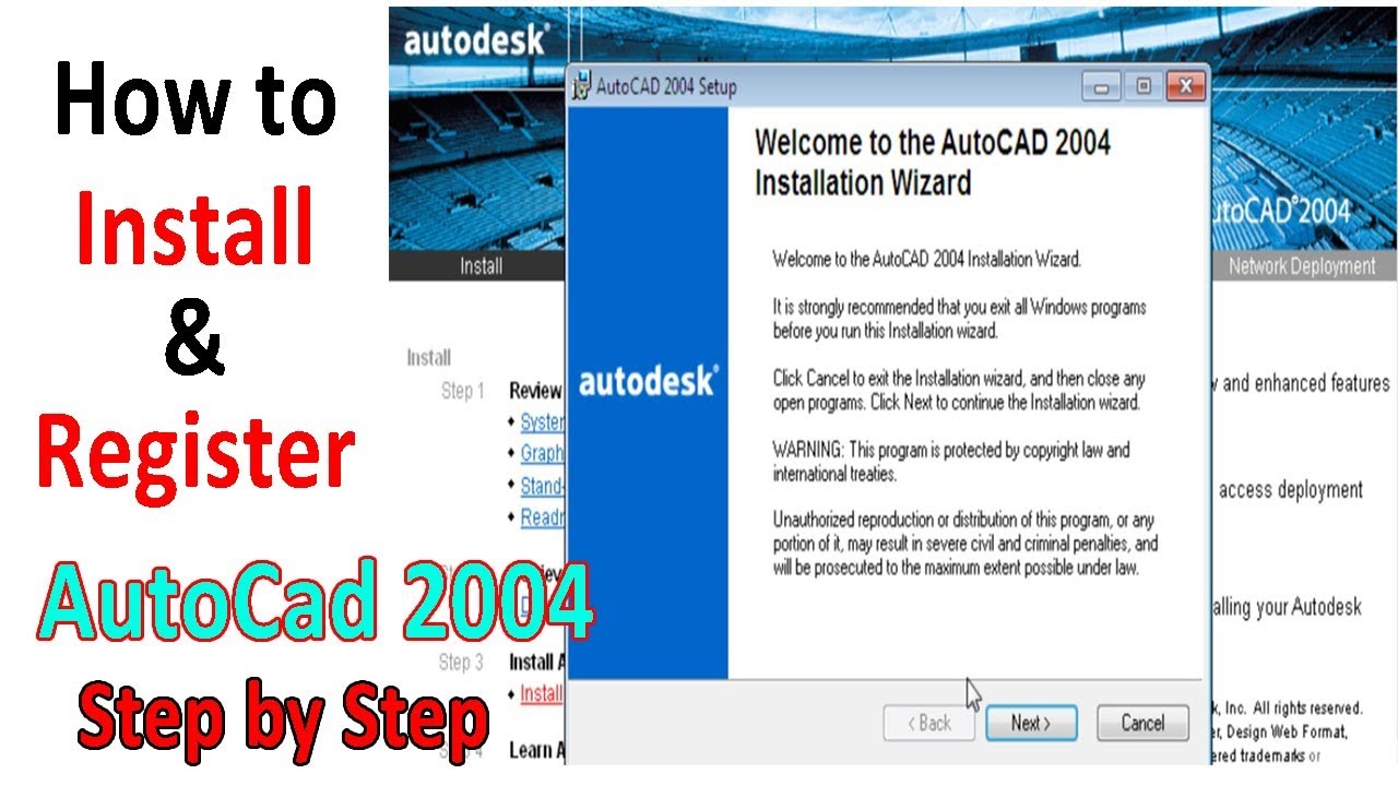 autodesk autocad 2004 authorization code